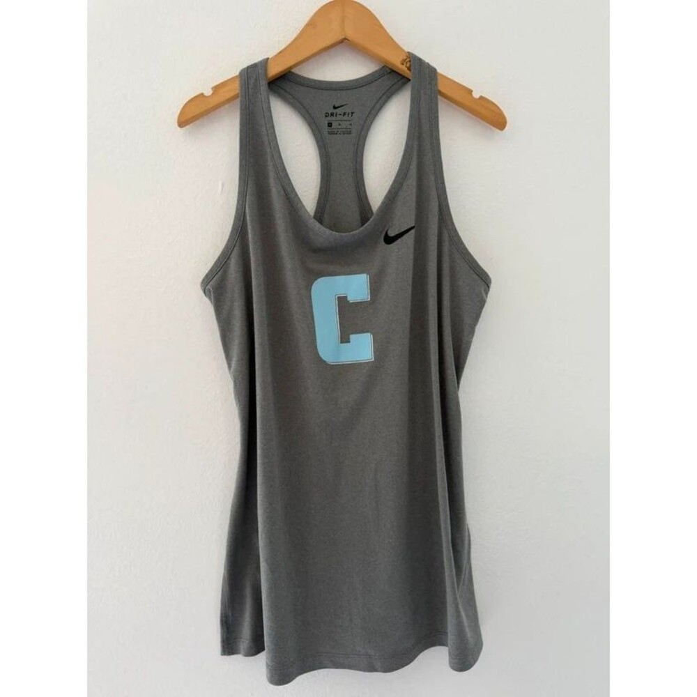 Nike Dri-FIT Women’s Gray Racerback Gym Tank Top Size M